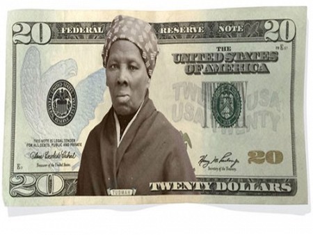 Phụ nữ da màu đầu tiên in trên tờ USD